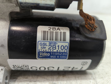 2012-2017 Hyundai Accent Car Starter Motor Solenoid OEM P/N:36100-2B100 Fits Fits 2012 2013 2014 2015 2016 2017 OEM Used Auto Parts