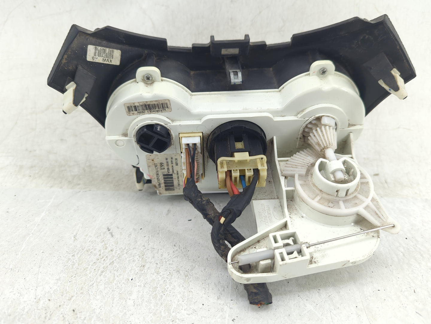 2013-2014 Hyundai Accent Climate Control Module Temperature AC/Heater Replacement Fits Fits 2013 2014 OEM Used Auto Parts - 