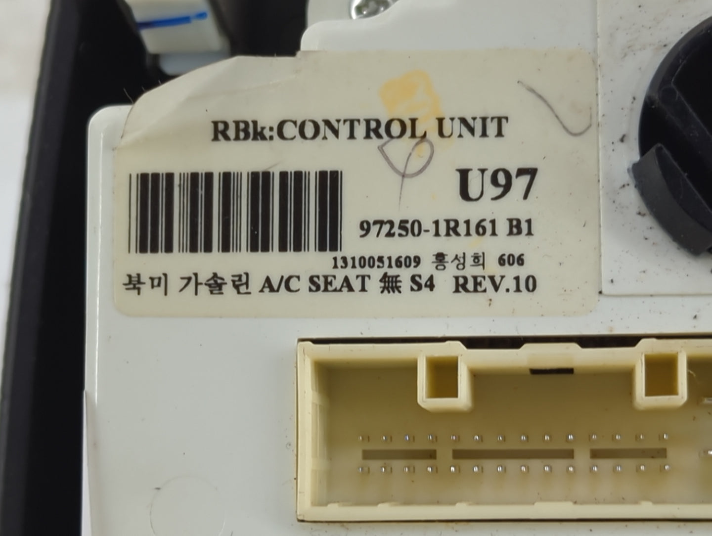 2012-2014 Hyundai Accent Climate Control Module Temperature AC/Heater Replacement P/N:97250-1R161 Fits Fits 2012 2013 2014 O