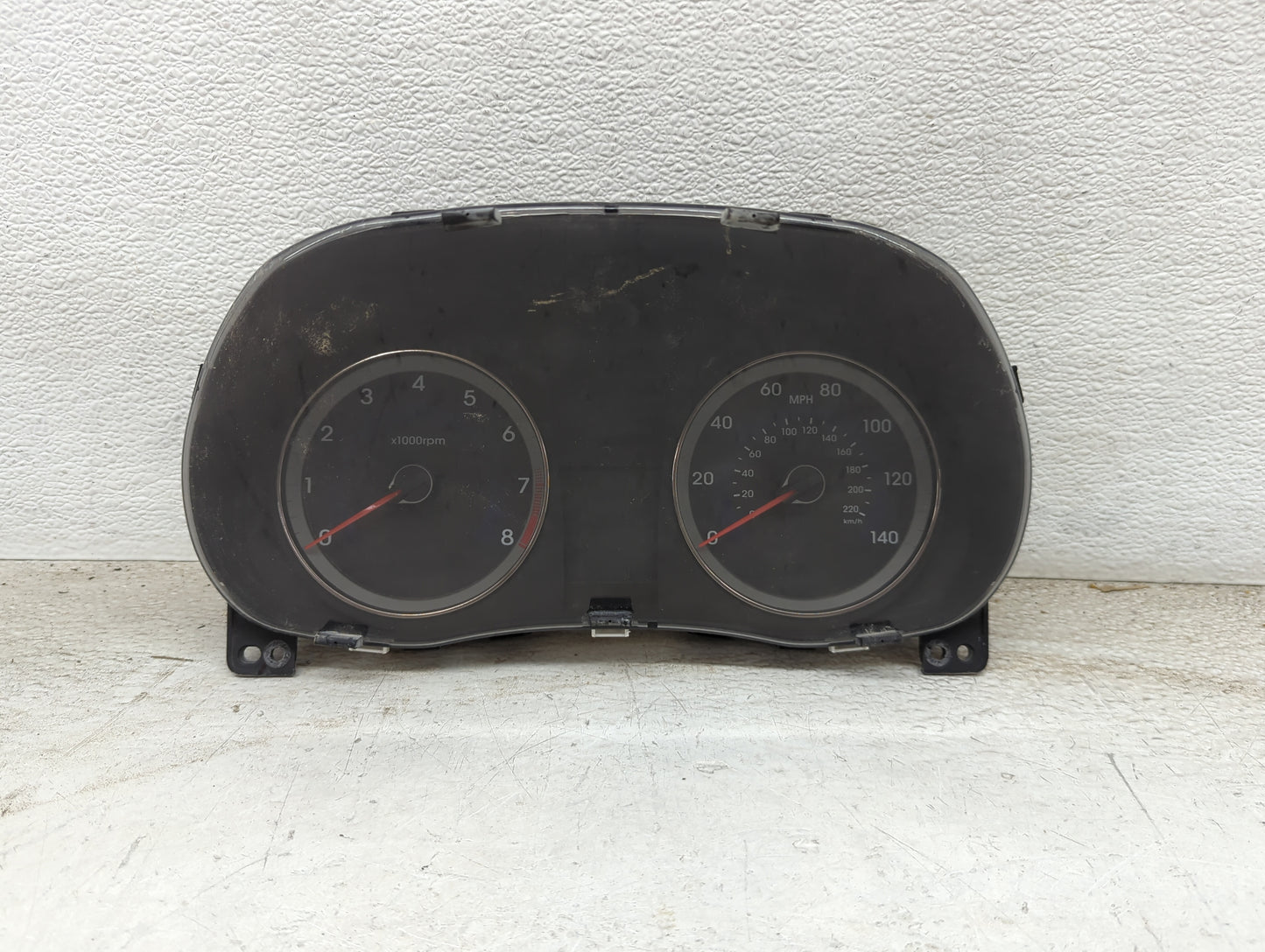 2012-2013 Hyundai Accent Speedometer Instrument Cluster Gauges - Oemusedautoparts1.com