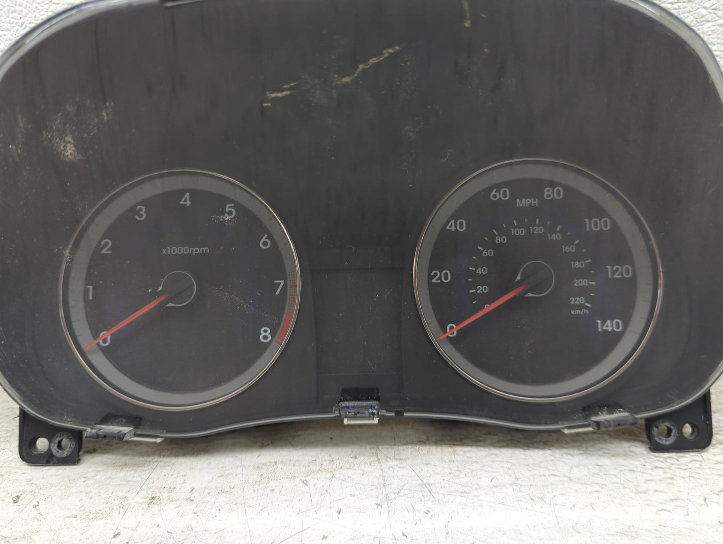 2012-2013 Hyundai Accent Speedometer Instrument Cluster Gauges - Oemusedautoparts1.com