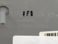 2013 Hyundai Accent Overhead Console W/rear Climate Control Gray - Oemusedautoparts1.com