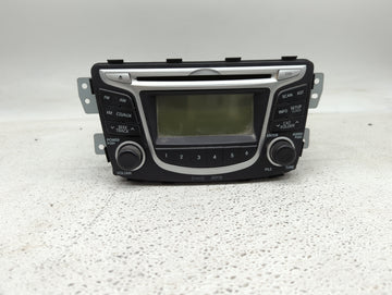 2012-2014 Hyundai Accent Radio AM FM Cd Player Receiver Replacement P/N:961701R1004X PA710RBLS4X Fits Fits 2012 2013 2014 OE