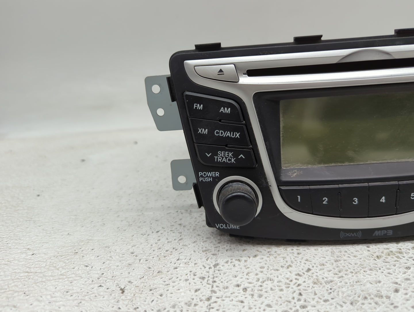 2012-2014 Hyundai Accent Radio AM FM Cd Player Receiver Replacement P/N:961701R1004X PA710RBLS4X Fits Fits 2012 2013 2014 OE