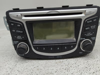 2012-2014 Hyundai Accent Radio AM FM Cd Player Receiver Replacement P/N:961701R1004X PA710RBLS4X Fits Fits 2012 2013 2014 OE