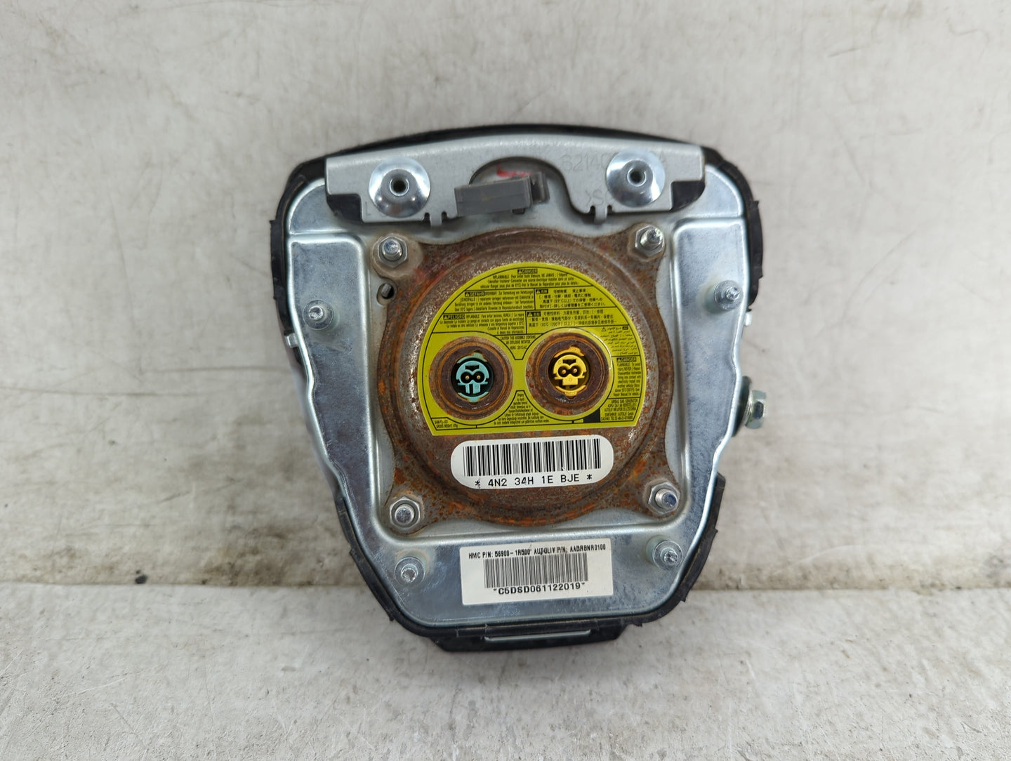 2012-2017 Hyundai Accent Air Bag Driver Left Steering Wheel Mounted 1458661 - Oemusedautoparts1.com