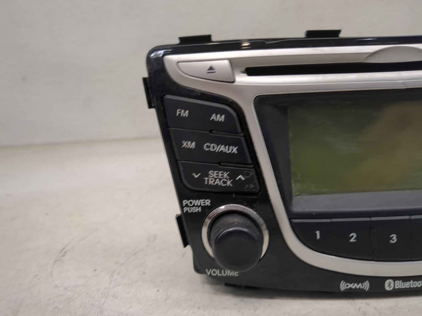 2012-2014 Hyundai Accent Radio AM FM Cd Player Receiver Replacement P/N:96170-1R150GU PA710RBLSBT_GU Fits Fits 2012 2013 201
