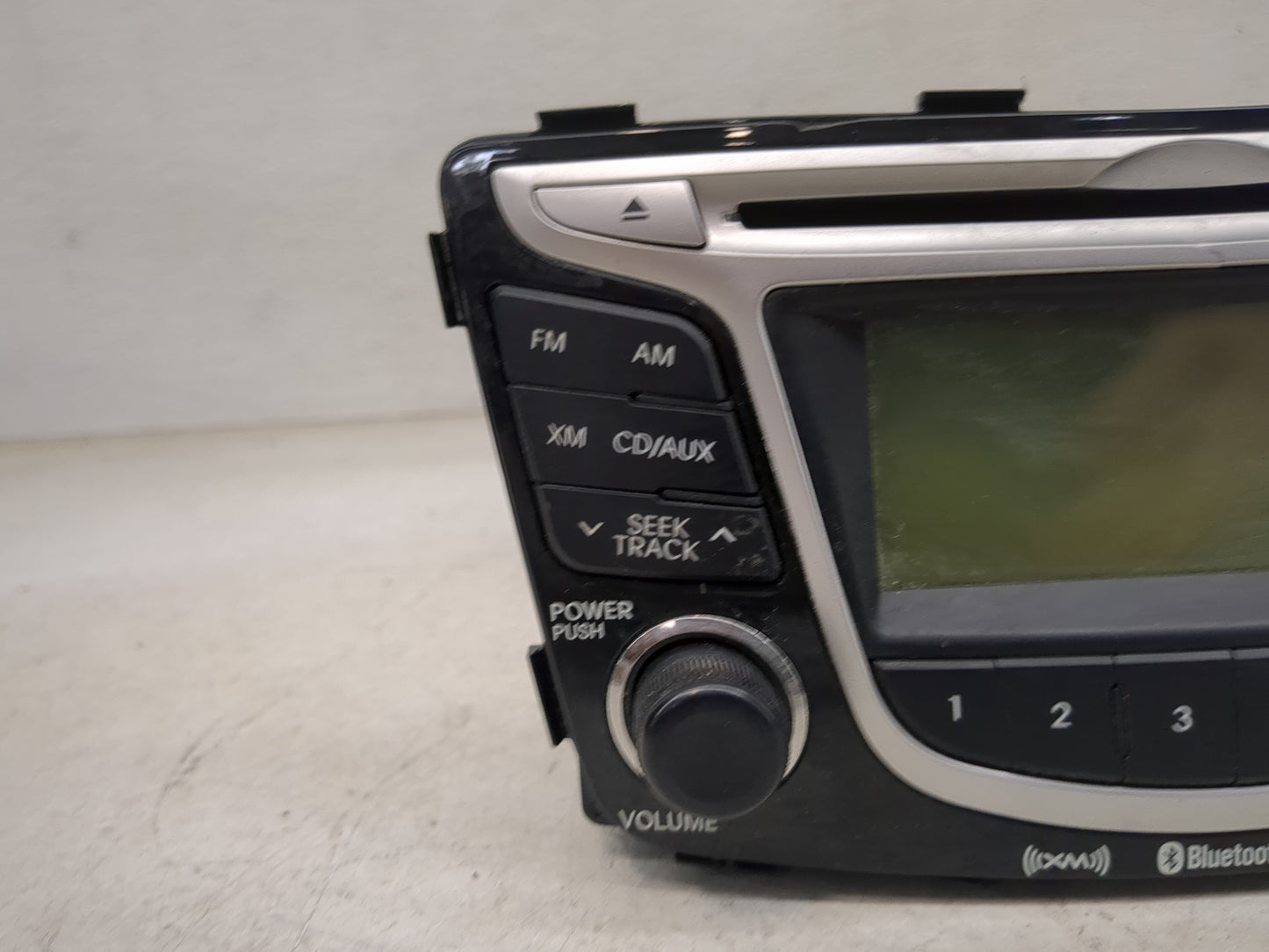 2012-2014 Hyundai Accent Radio AM FM Cd Player Receiver Replacement P/N:96170-1R150GU PA710RBLSBT_GU Fits Fits 2012 2013 201