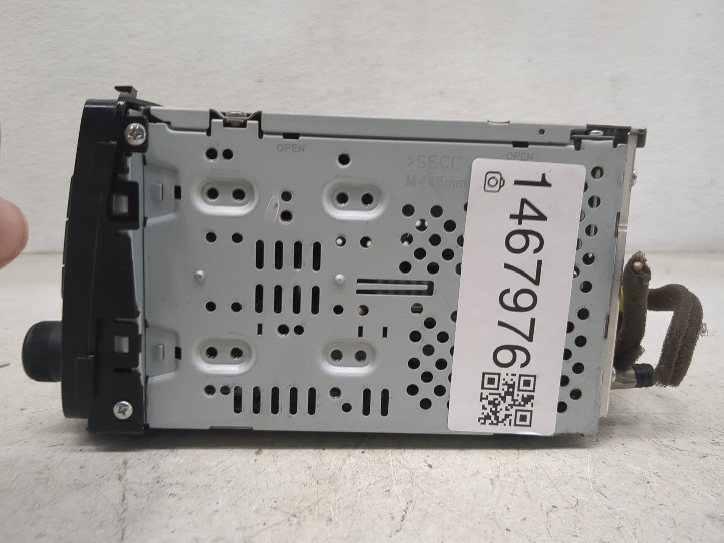 2012-2014 Hyundai Accent Radio AM FM Cd Player Receiver Replacement P/N:96170-1R150GU PA710RBLSBT_GU Fits Fits 2012 2013 201