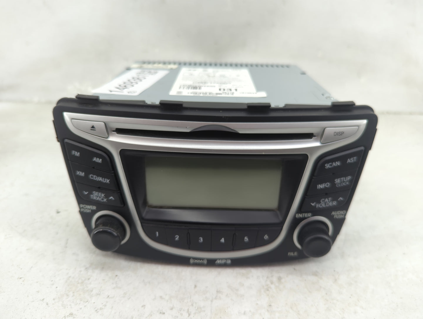 2012-2014 Hyundai Accent Tuner Satellite Receiver - Oemusedautoparts1.com