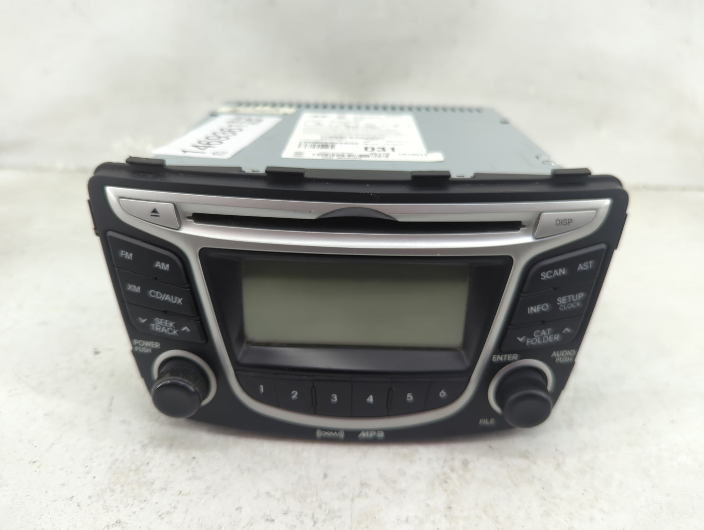 2012-2014 Hyundai Accent Tuner Satellite Receiver - Oemusedautoparts1.com