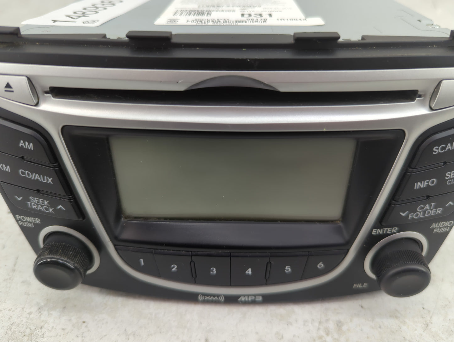 2012-2014 Hyundai Accent Tuner Satellite Receiver - Oemusedautoparts1.com