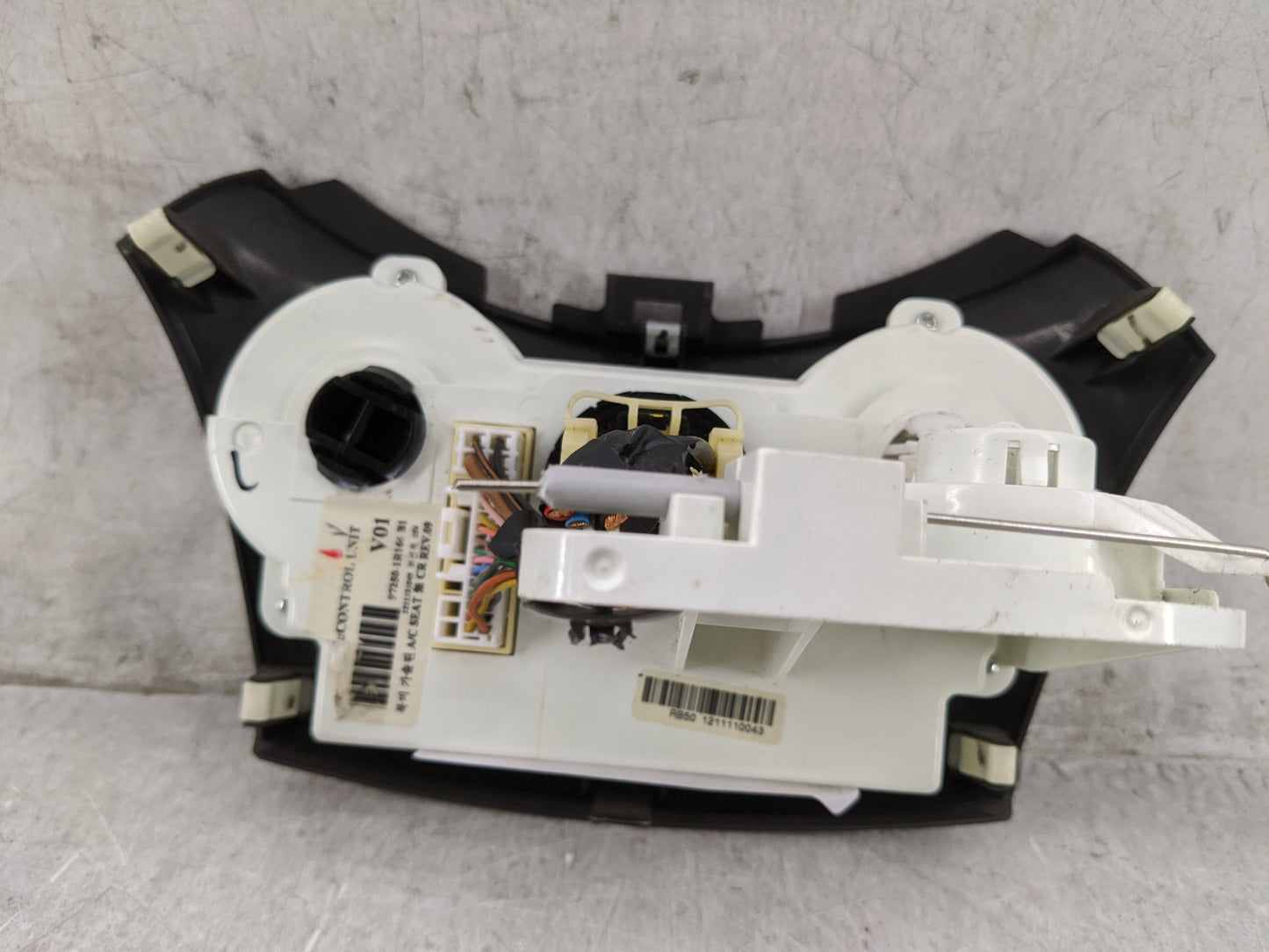 2012-2014 Hyundai Accent Climate Control Module Temperature AC/Heater Replacement P/N:97250-1R166 97250-1R166B1 Fits OEM Use
