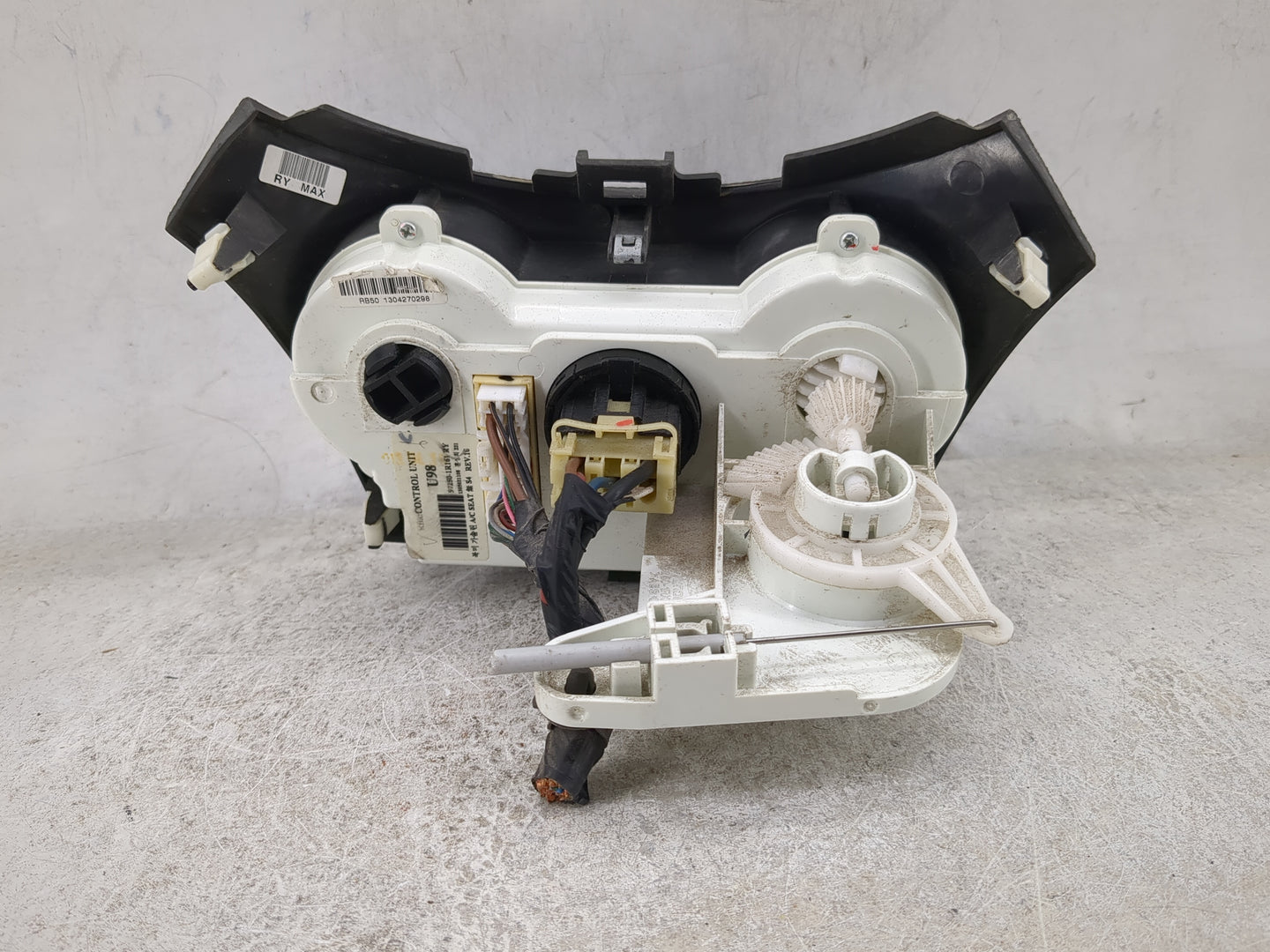 2013 Hyundai Accent Climate Control Module Temperature AC/Heater Replacement P/N:97250-1R161 RY PB50 1304270298 Fits OEM Use