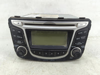 2013 Hyundai Accent Radio AM FM Cd Player Receiver Replacement P/N:96170-1R1004X PA710RBLS 4X Fits OEM Used Auto Parts - Oem