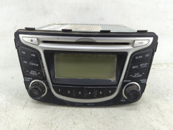 compare product 2013 Hyundai Accent Radio AM FM Cd Player Receiver Replacement P/N:96170-1R1004X PA710RBLS 4X Fits OEM Used Auto Parts