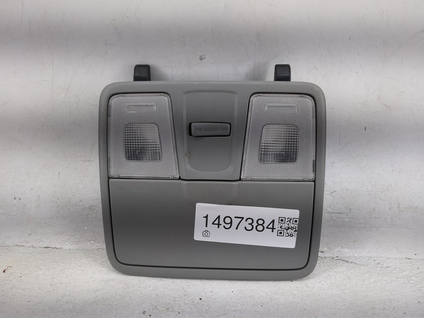2012-2017 Hyundai Accent Overhead Roof Console Gray 1497384 - Oemusedautoparts1.com