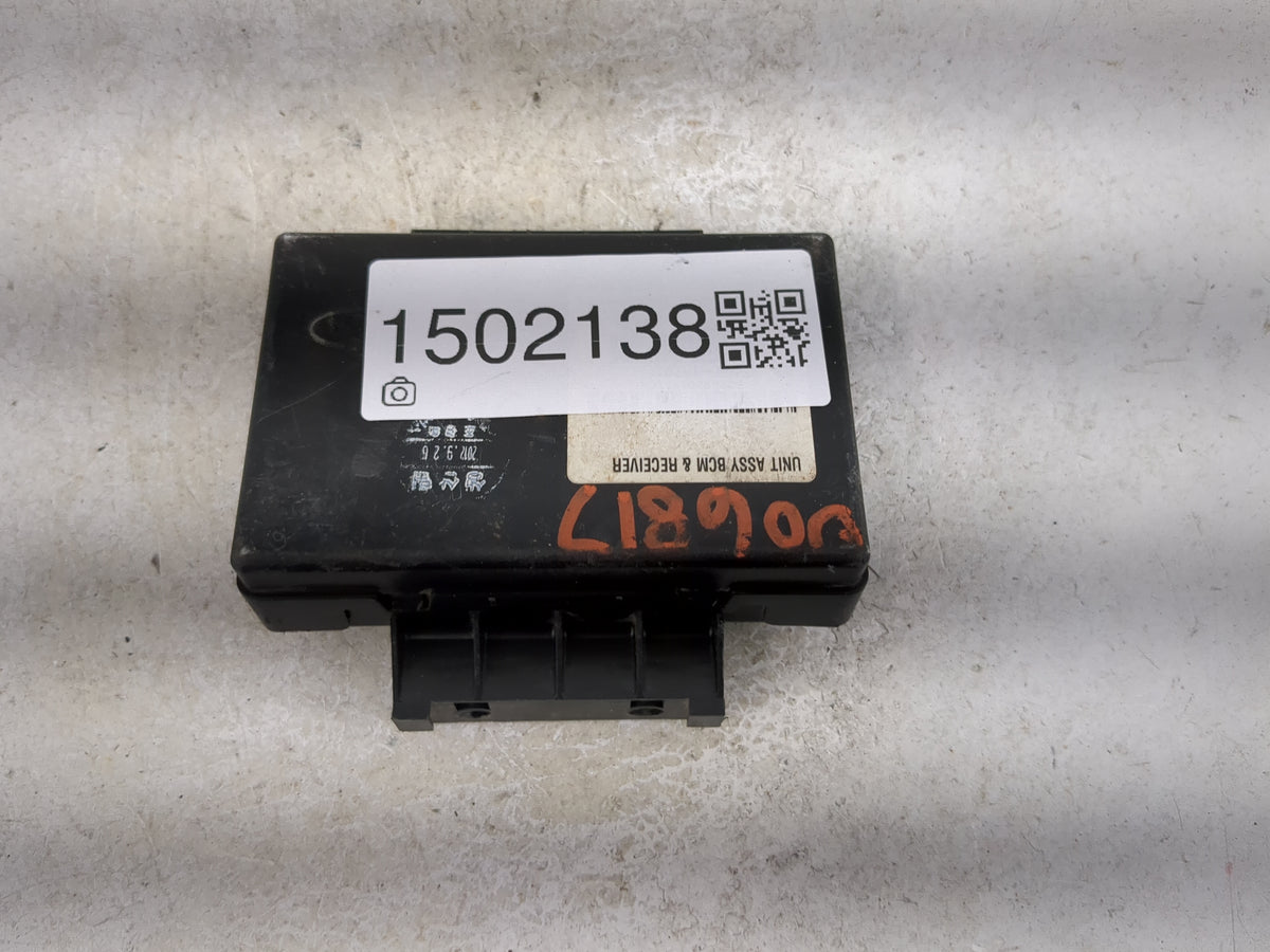 2012-2013 Hyundai Accent Body Control Module Bcm 95400-1r201 - Oemusedautoparts1.com