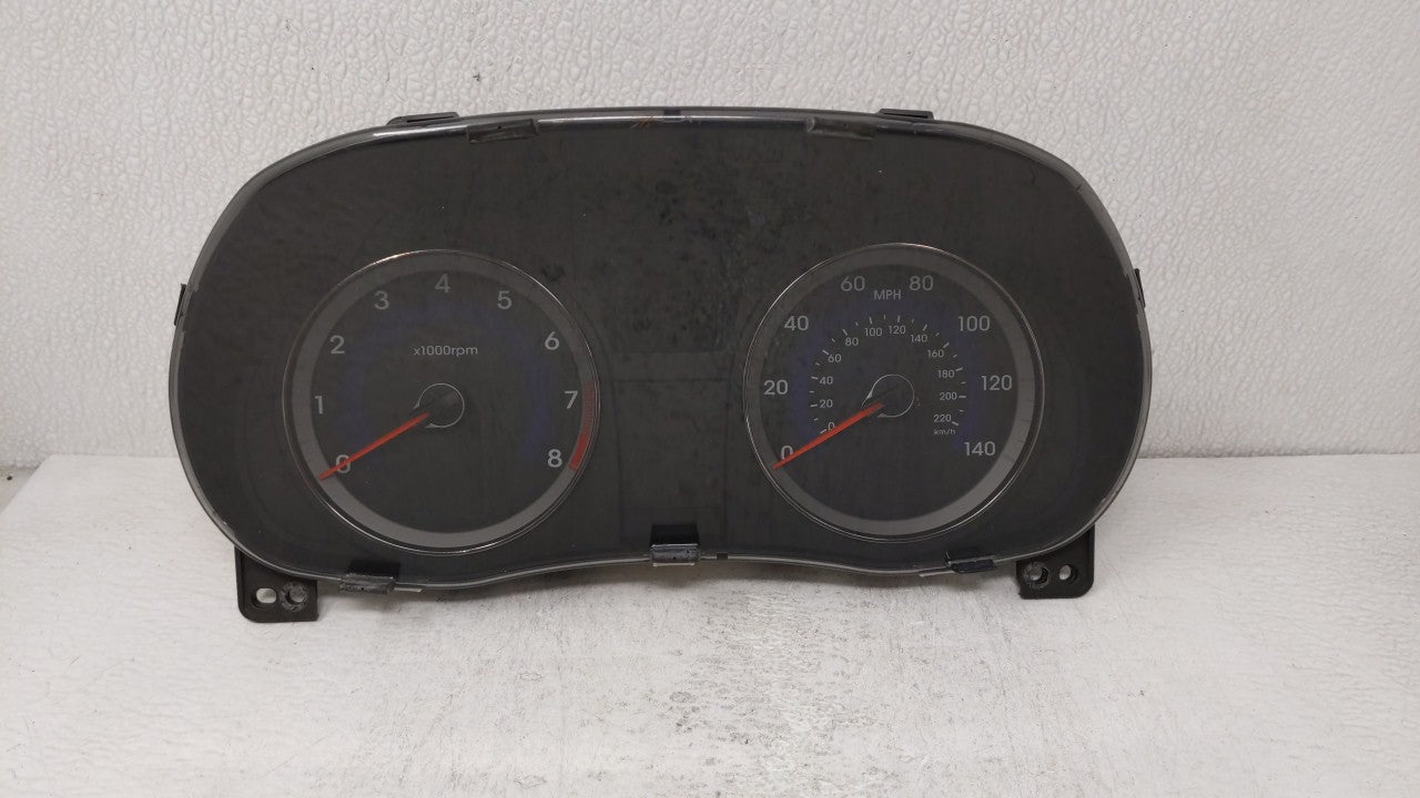 2012-2013 Hyundai Accent Instrument Cluster Speedometer Gauges P/N:94001-1R000 94001-1R020 Fits Fits 2012 2013 OEM Used Auto