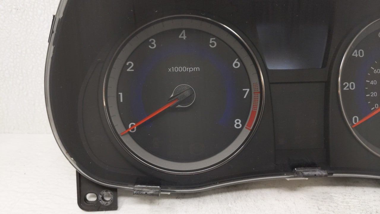 2012-2013 Hyundai Accent Instrument Cluster Speedometer Gauges P/N:94001-1R000 94001-1R020 Fits Fits 2012 2013 OEM Used Auto