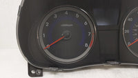 2012-2013 Hyundai Accent Instrument Cluster Speedometer Gauges P/N:94001-1R000 94001-1R020 Fits Fits 2012 2013 OEM Used Auto