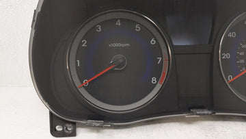 2012-2013 Hyundai Accent Instrument Cluster Speedometer Gauges P/N:94001-1R000 94001-1R020 Fits Fits 2012 2013 OEM Used Auto Parts