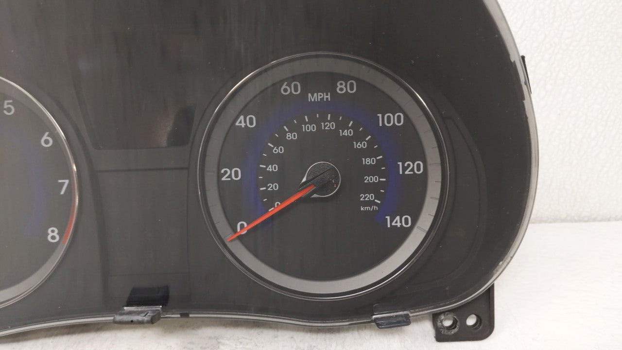 2012-2013 Hyundai Accent Instrument Cluster Speedometer Gauges P/N:94001-1R000 94001-1R020 Fits Fits 2012 2013 OEM Used Auto
