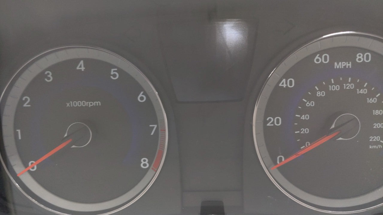 2012-2013 Hyundai Accent Instrument Cluster Speedometer Gauges P/N:94001-1R000 94001-1R020 Fits Fits 2012 2013 OEM Used Auto