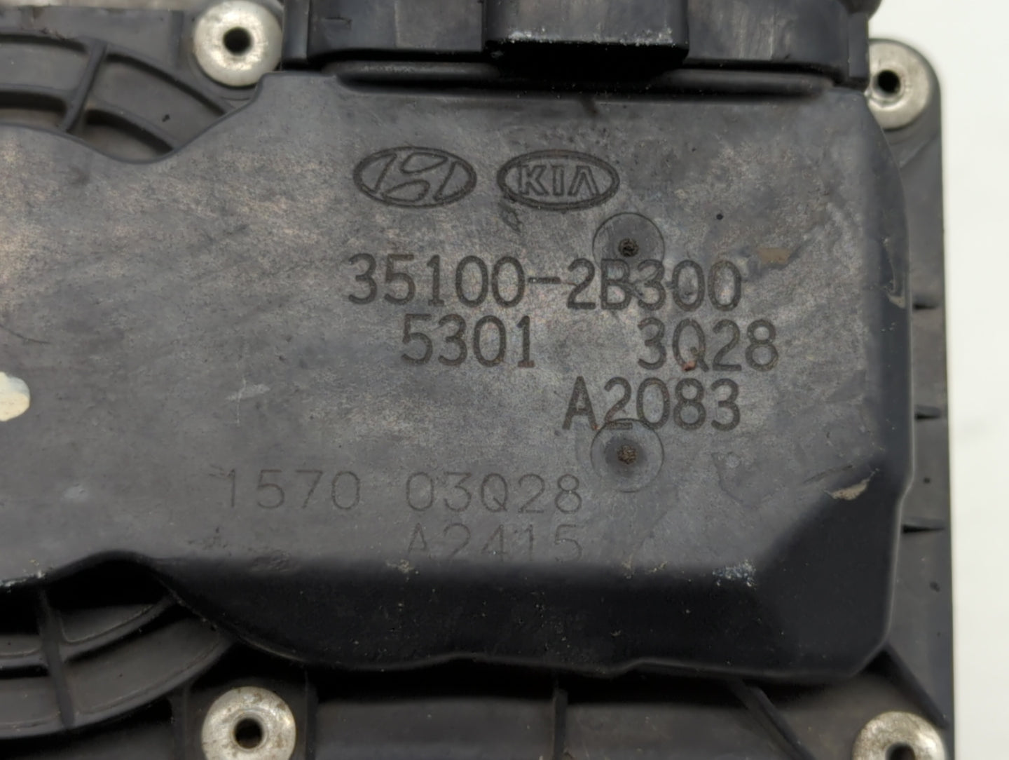 2012-2019 Hyundai Accent Throttle Body P/N:35100-2B310 5302-1S02, 35100-2B300 Fits Fits 2012 2013 2014 2015 2016 2017 2018 2