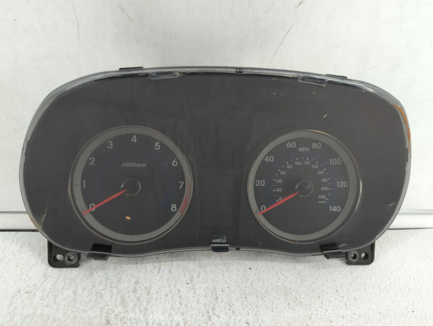 2012-2013 Hyundai Accent Instrument Cluster Speedometer Gauges P/N:94001-1R030 94001- 1R03012E30 Fits Fits 2012 2013 OEM Use