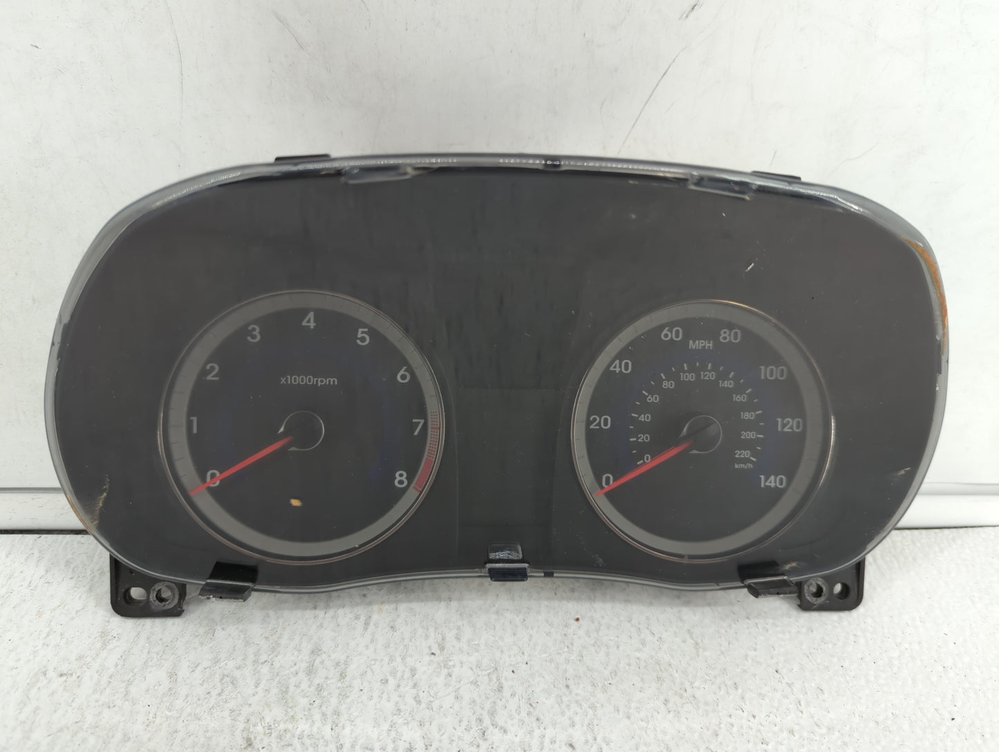 2012-2013 Hyundai Accent Instrument Cluster Speedometer Gauges P/N:94001-1R030 94001- 1R03012E30 Fits Fits 2012 2013 OEM Use
