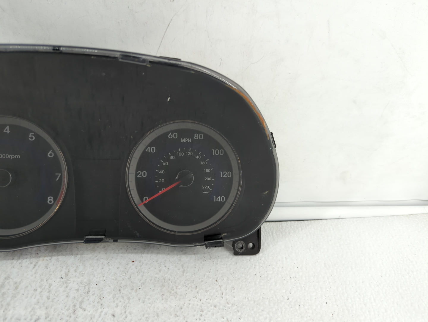 2012-2013 Hyundai Accent Instrument Cluster Speedometer Gauges P/N:94001-1R030 94001- 1R03012E30 Fits Fits 2012 2013 OEM Use