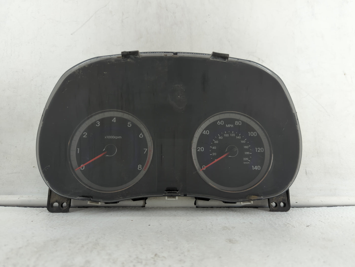2012-2013 Hyundai Accent Instrument Cluster Speedometer Gauges P/N:94001-1R000 94001-1R020 Fits Fits 2012 2013 OEM Used Auto