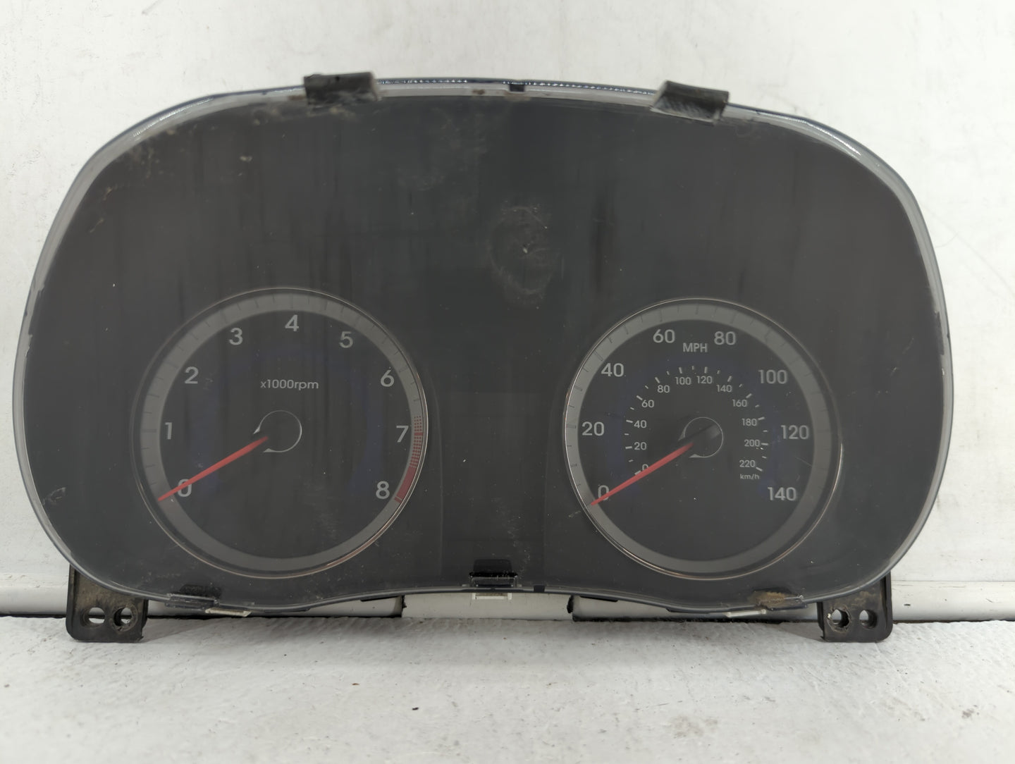 2012-2013 Hyundai Accent Instrument Cluster Speedometer Gauges P/N:94001-1R000 94001-1R020 Fits Fits 2012 2013 OEM Used Auto