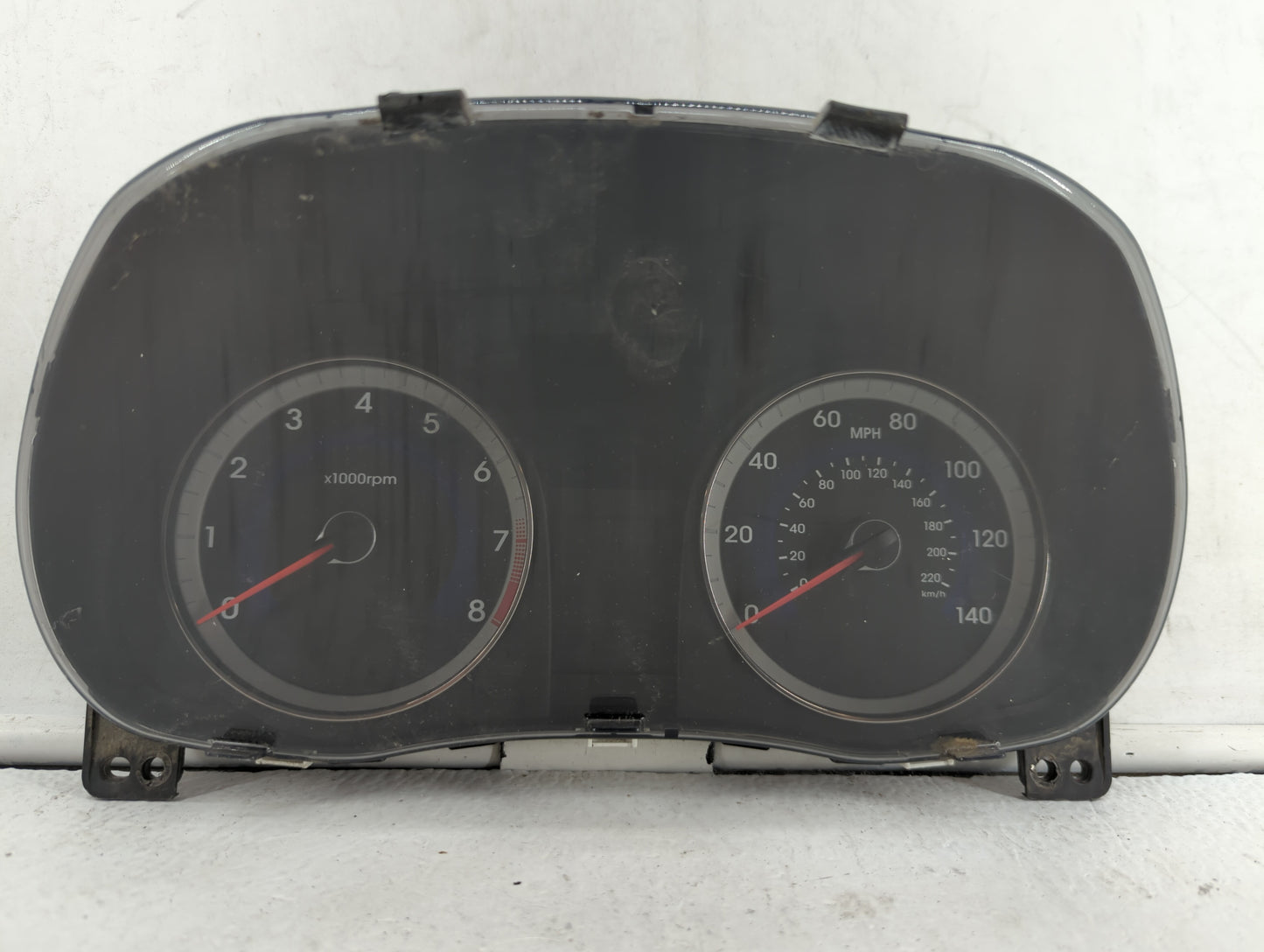 2012-2013 Hyundai Accent Instrument Cluster Speedometer Gauges P/N:94001-1R000 94001-1R020 Fits Fits 2012 2013 OEM Used Auto