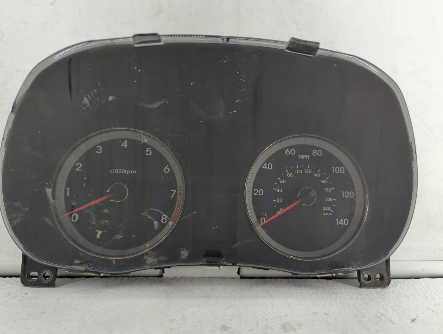 2012-2014 Hyundai Accent Instrument Cluster Speedometer Gauges P/N:94001-1R015 94001-1R000, 94001-1R010 Fits Fits 2012 2013 