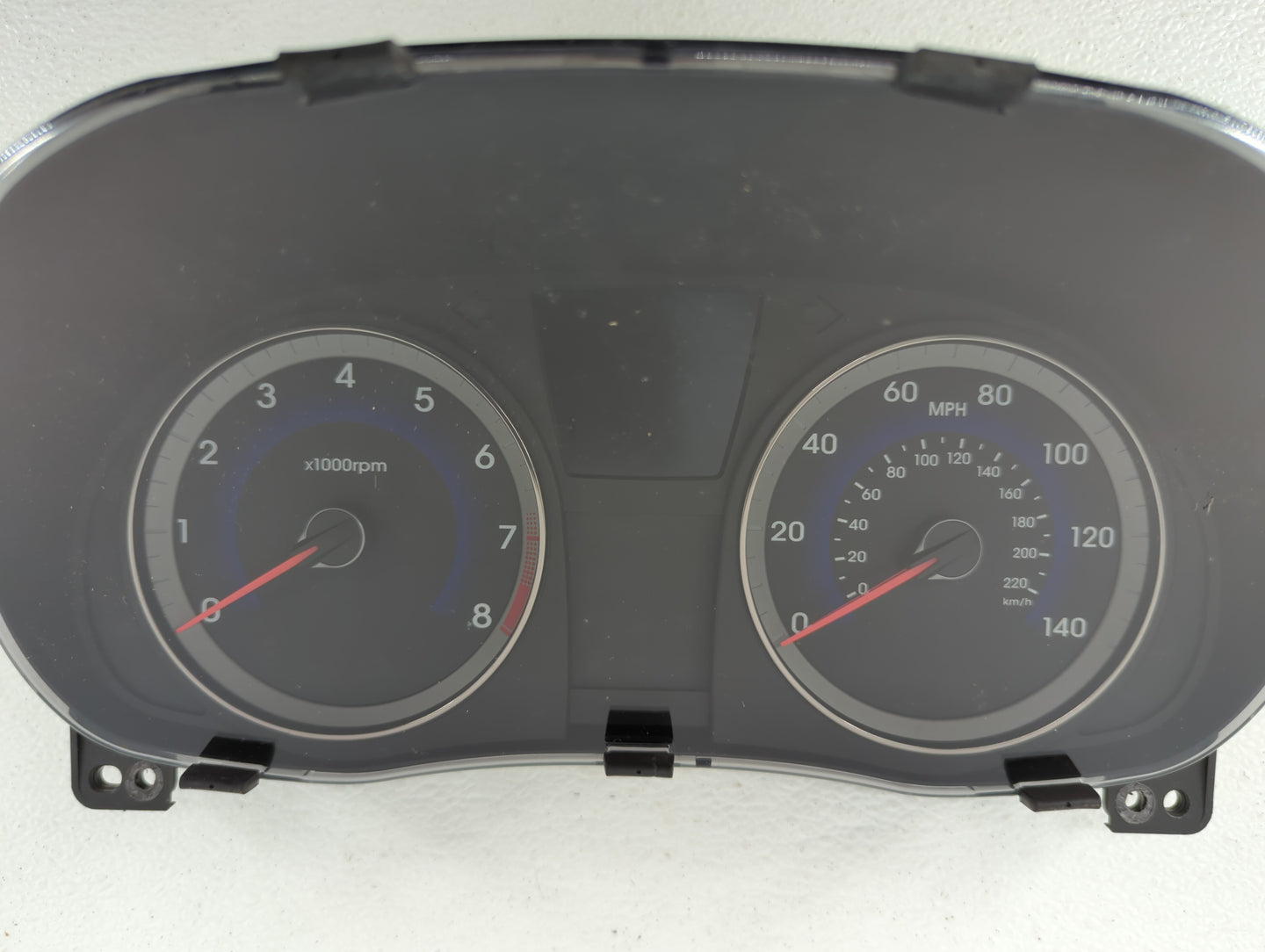 2012-2013 Hyundai Accent Instrument Cluster Speedometer Gauges P/N:94001-1R000 94001-1R020 Fits Fits 2012 2013 OEM Used Auto