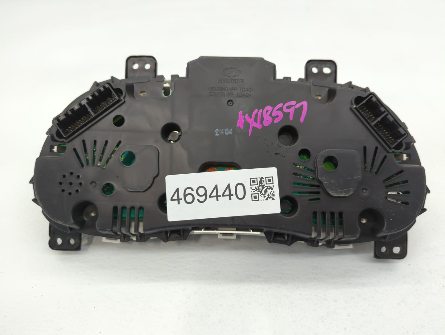 2012-2014 Hyundai Accent Instrument Cluster Speedometer Gauges P/N:94001-1R015 94001-1R000, 94001-1R010 Fits Fits 2012 2013 