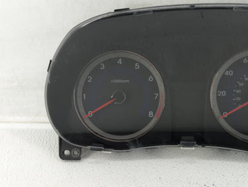 2012-2013 Hyundai Accent Instrument Cluster Speedometer Gauges P/N:94001-1R010 94001-1R000, 94001-1R020 Fits Fits 2012 2013 OEM Used Auto Parts