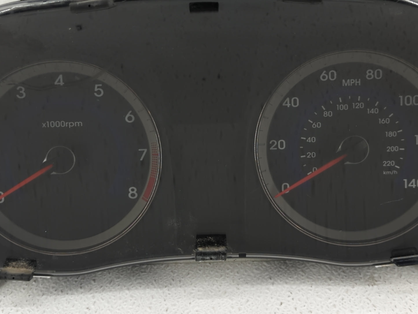 2012-2013 Hyundai Accent Instrument Cluster Speedometer Gauges P/N:94001-1R000 94001-1R010 Fits Fits 2012 2013 OEM Used Auto
