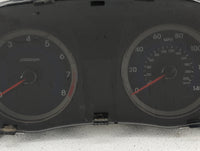 2012-2013 Hyundai Accent Instrument Cluster Speedometer Gauges P/N:94001-1R000 94001-1R010 Fits Fits 2012 2013 OEM Used Auto