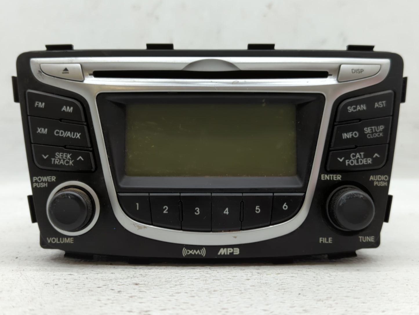 Hyundai Accent Am Fm Cd Player Radio Receiver - Oemusedautoparts1.com