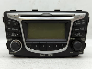 Hyundai Accent Am Fm Cd Player Radio Receiver - Oemusedautoparts1.com