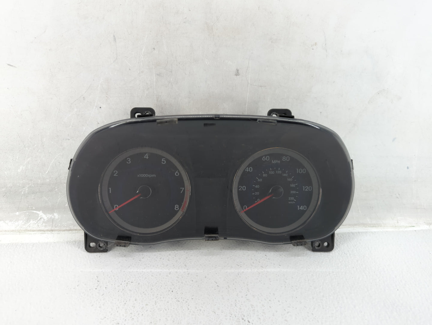 2012-2014 Hyundai Accent Instrument Cluster Speedometer Gauges P/N:94001-1R000 Fits Fits 2012 2013 2014 OEM Used Auto Parts 