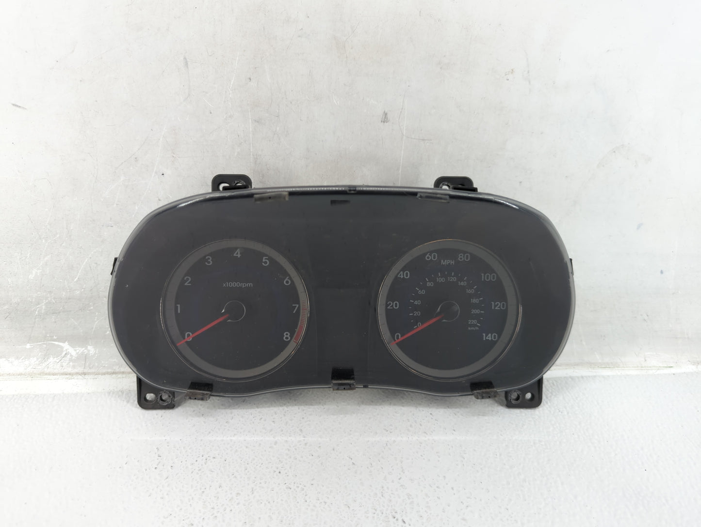 2012-2014 Hyundai Accent Instrument Cluster Speedometer Gauges P/N:94001-1R000 Fits Fits 2012 2013 2014 OEM Used Auto Parts 