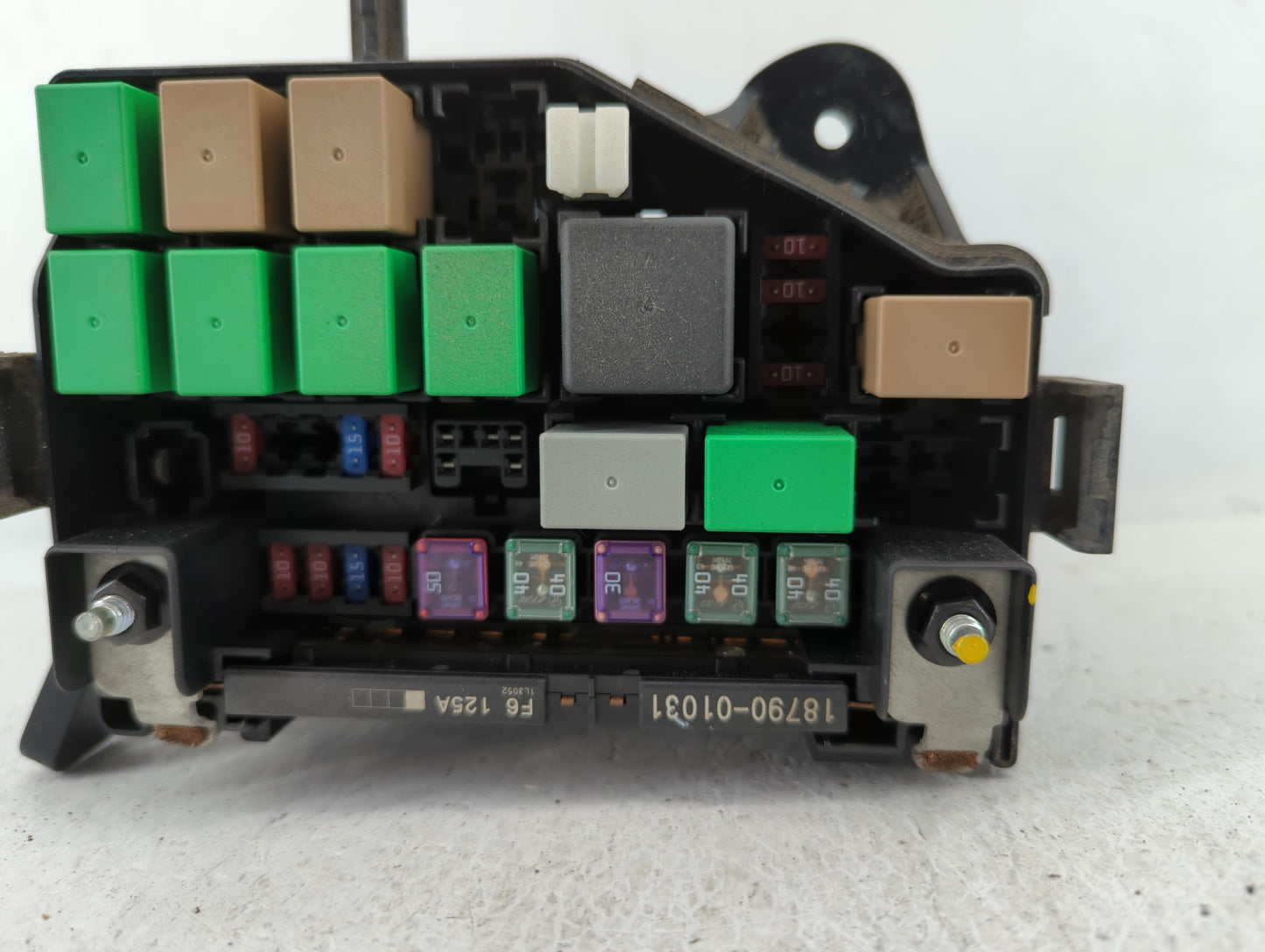 2012-2013 Hyundai Accent Fusebox Fuse Box Panel Relay Module P/N:91221-1R713 Fits Fits 2012 2013 OEM Used Auto Parts - Oemus