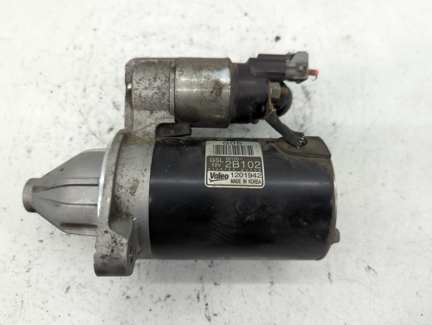 2012-2017 Hyundai Accent Car Starter Motor Solenoid OEM P/N:36100-2B102 Fits Fits 2012 2013 2014 2015 2016 2017 OEM Used Aut