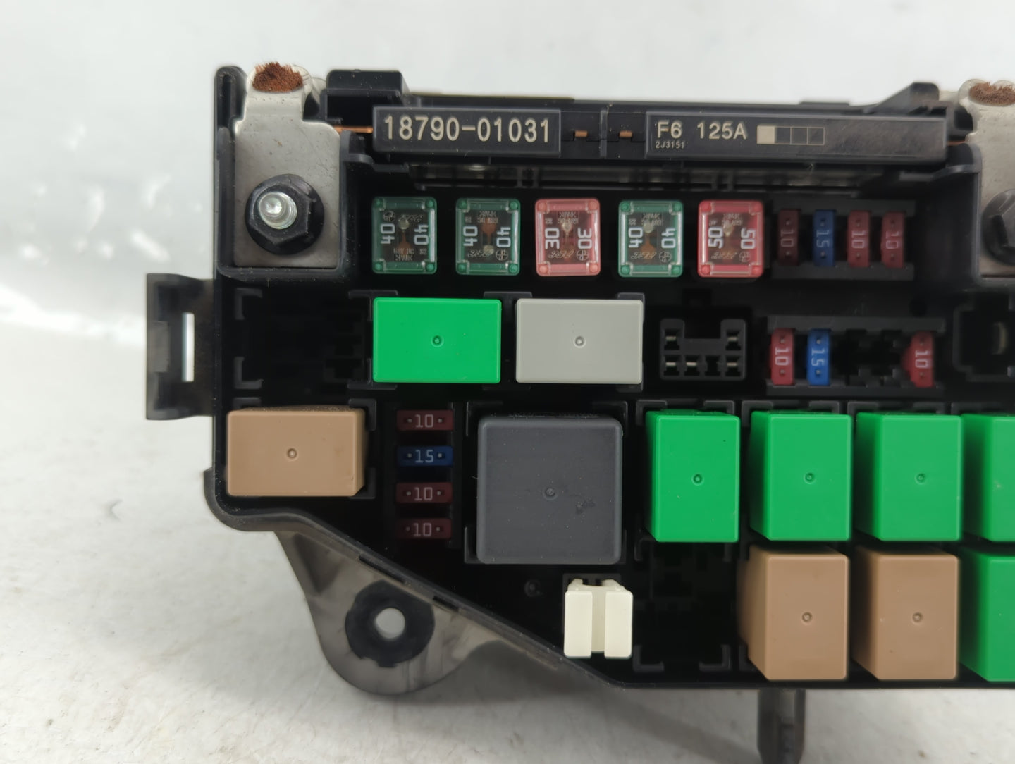 2013-2014 Hyundai Accent Fusebox Fuse Box Panel Relay Module P/N:912201R525 Fits Fits 2013 2014 OEM Used Auto Parts - Oemuse
