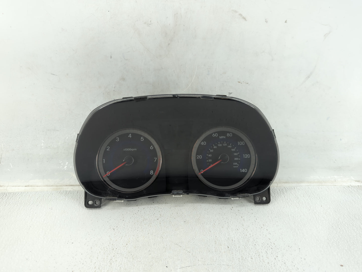 2012-2013 Hyundai Accent Instrument Cluster Speedometer Gauges P/N:94001-1R010 Fits Fits 2012 2013 OEM Used Auto Parts - Oem