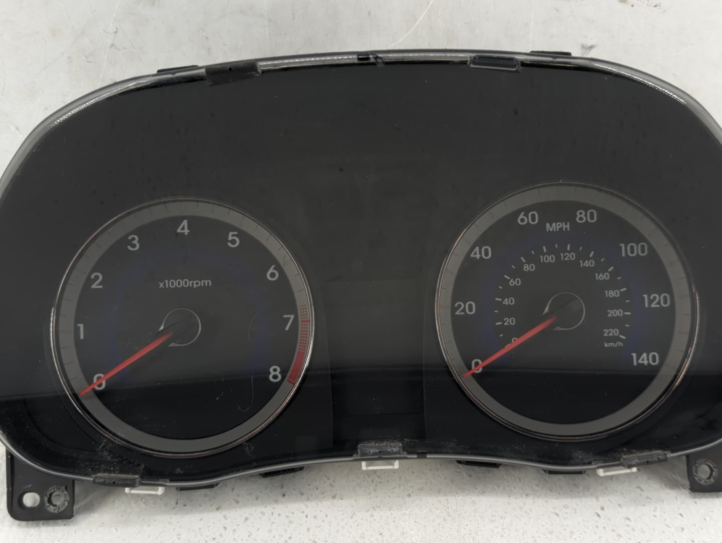 2012-2013 Hyundai Accent Instrument Cluster Speedometer Gauges P/N:94001-1R010 Fits Fits 2012 2013 OEM Used Auto Parts - Oem